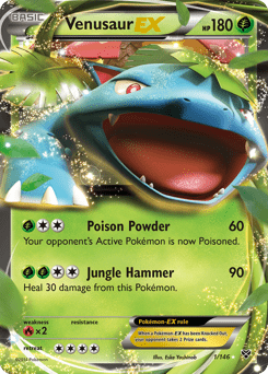 Venusaur-EX #1 from XY