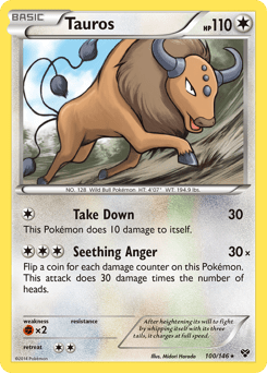 Tauros #100 from XY