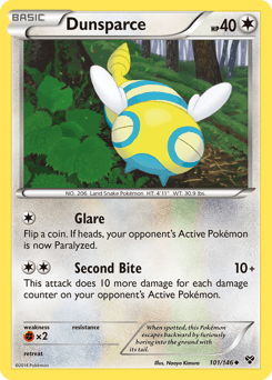 Dunsparce #101 from XY