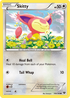 Skitty #104 from XY