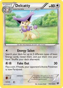 Delcatty #105 from XY