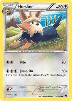 Herdier #109 from XY