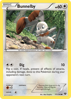 Bunnelby #111 from XY