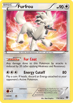 Furfrou #114 from XY