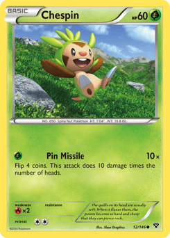 Chespin #12 from XY