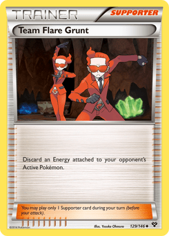Team Flare Grunt #129 from XY