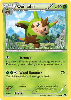 Quilladin #13 from XY