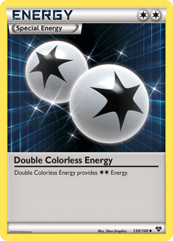 Double Colorless Energy #130 from XY