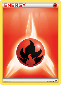 Fire Energy #133 from XY