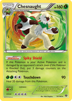 Chesnaught #14 from XY