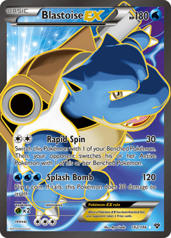 Blastoise-EX #142 from XY