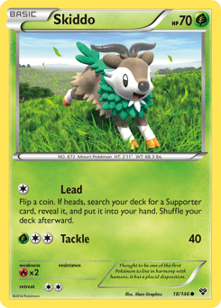 Skiddo #18 from XY