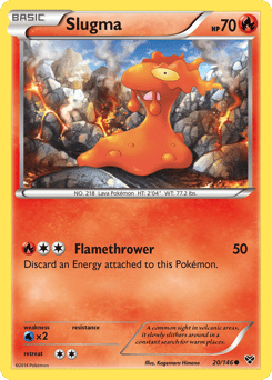 Slugma #20 from XY
