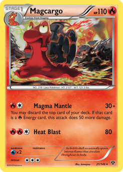 Magcargo #21 from XY