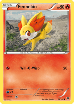 Fennekin #24 from XY