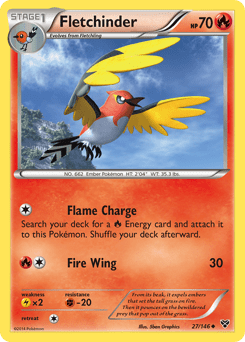Fletchinder #27 from XY