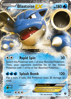 Blastoise-EX #29 from XY