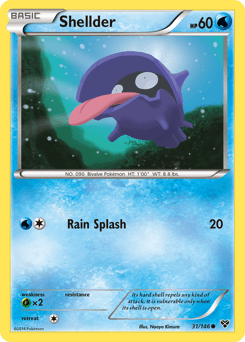 Shellder #31 from XY