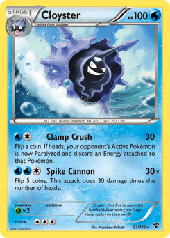 Cloyster #32 from XY