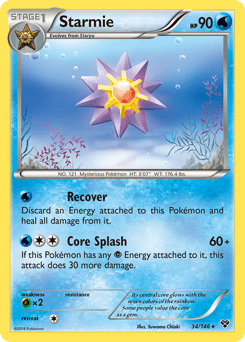 Starmie #34 from XY