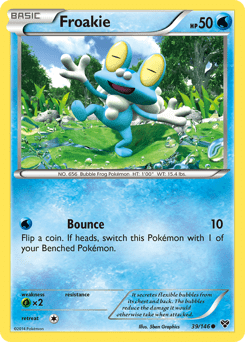 Froakie #39 from XY
