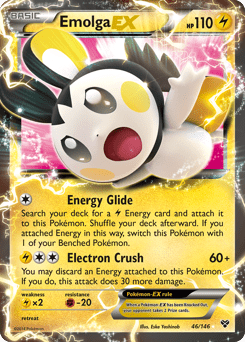 Emolga-EX #46 from XY
