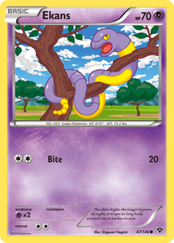 Ekans #47 from XY