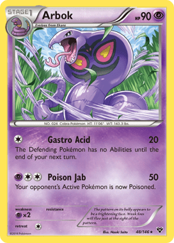 Arbok #48 from XY