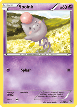 Spoink #49 from XY