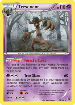 Trevenant #55 from XY