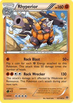 Rhyperior #62 from XY