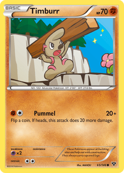 Timburr #65 from XY