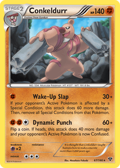 Conkeldurr #67 from XY