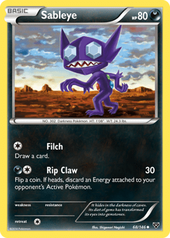 Sableye #68 from XY
