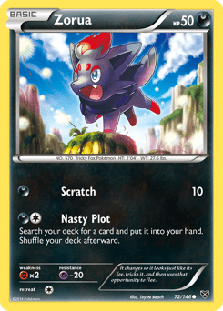 Zorua #72 from XY