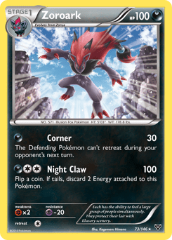 Zoroark #73 from XY