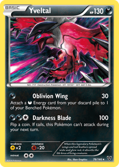 Yveltal #78 from XY