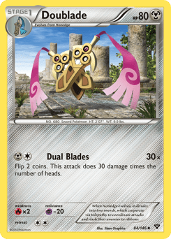 Doublade #84 from XY