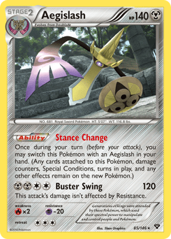 Aegislash #85 from XY