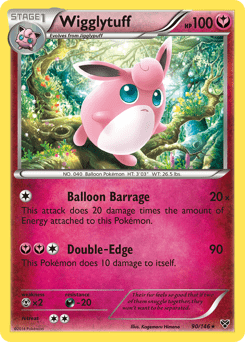 Wigglytuff #90 from XY