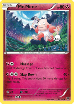 Mr. Mime #91 from XY