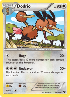 Dodrio #99 from XY