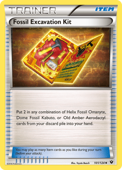 Fossil Excavation Kit #101 from Fates Collide
