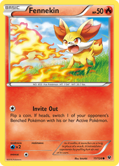 Fennekin #11 from Fates Collide