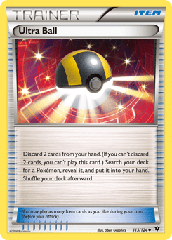 Ultra Ball #113 from Fates Collide
