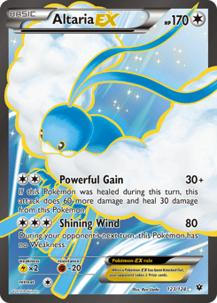 Altaria-EX #123 from Fates Collide