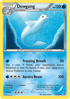 Dewgong #16 from Fates Collide