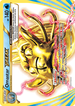 Omastar BREAK #19 from Fates Collide