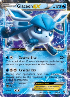 Glaceon-EX #20 from Fates Collide
