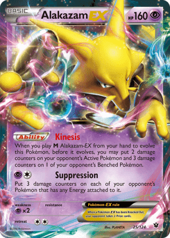 Alakazam-EX #25 from Fates Collide